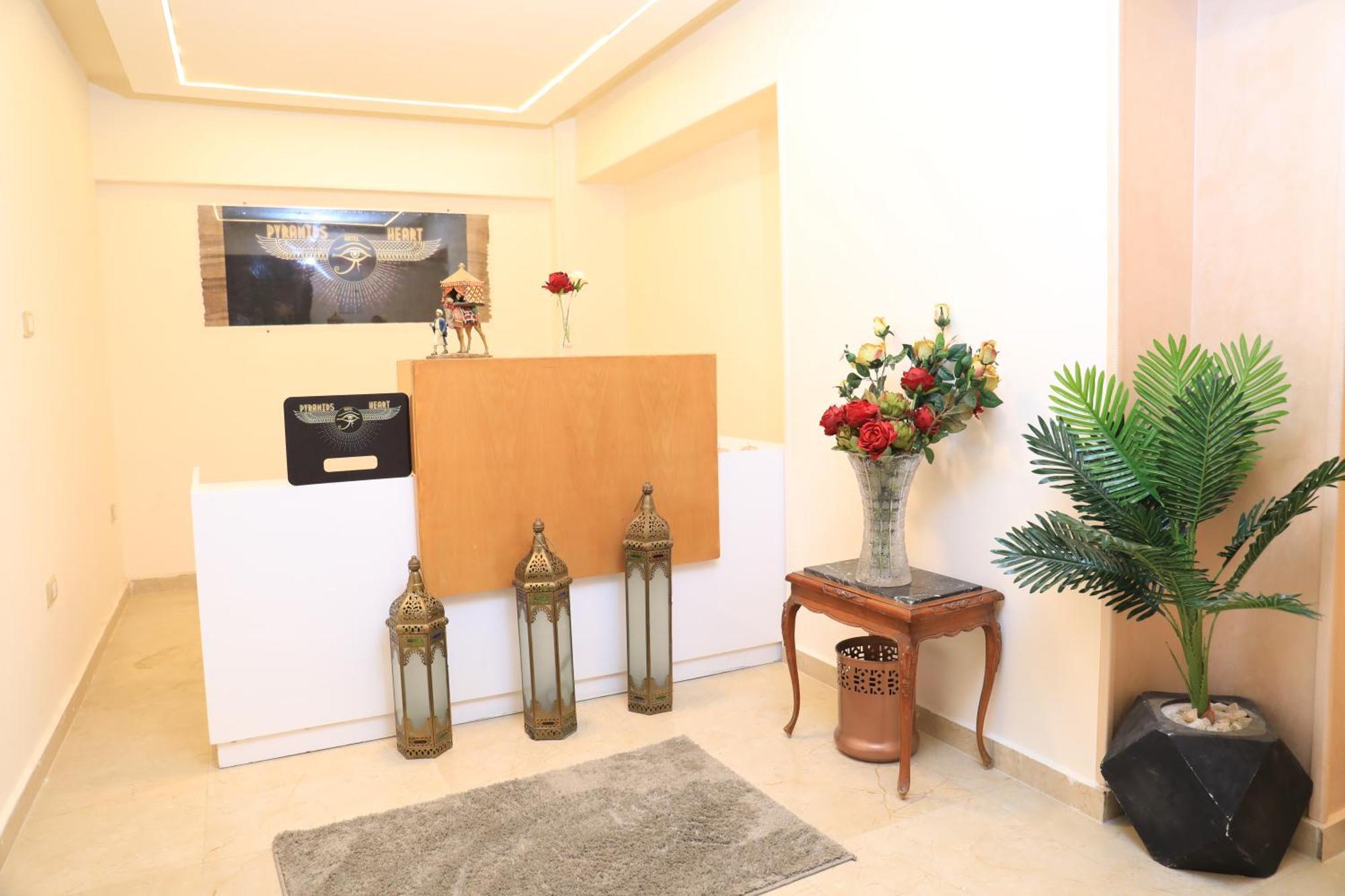 Pyramids Heart Hotel Kafret el-Gabal Exteriör bild