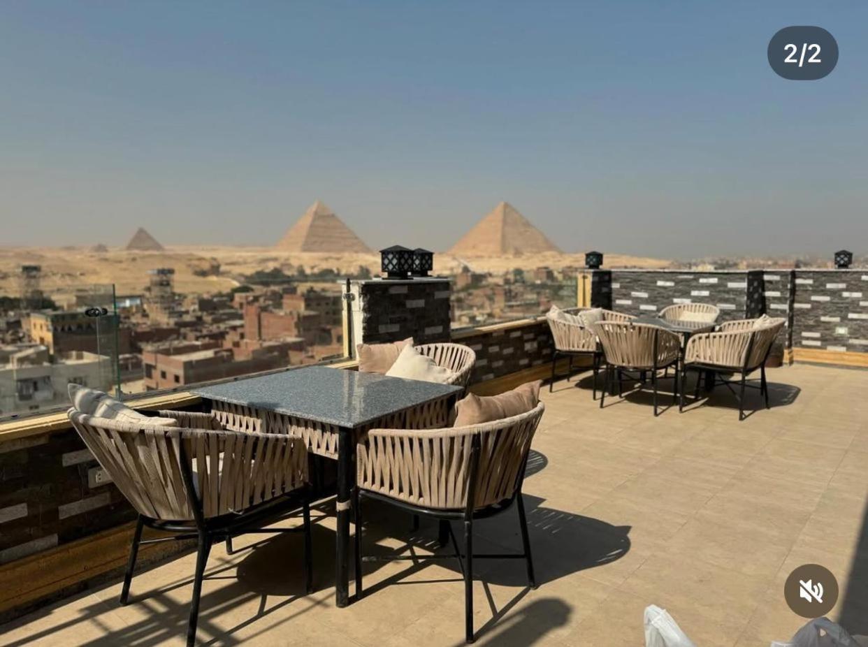 Pyramids Heart Hotel Kafret el-Gabal Exteriör bild